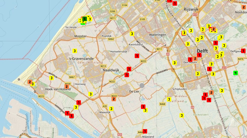 habitus nectarindex overzicht